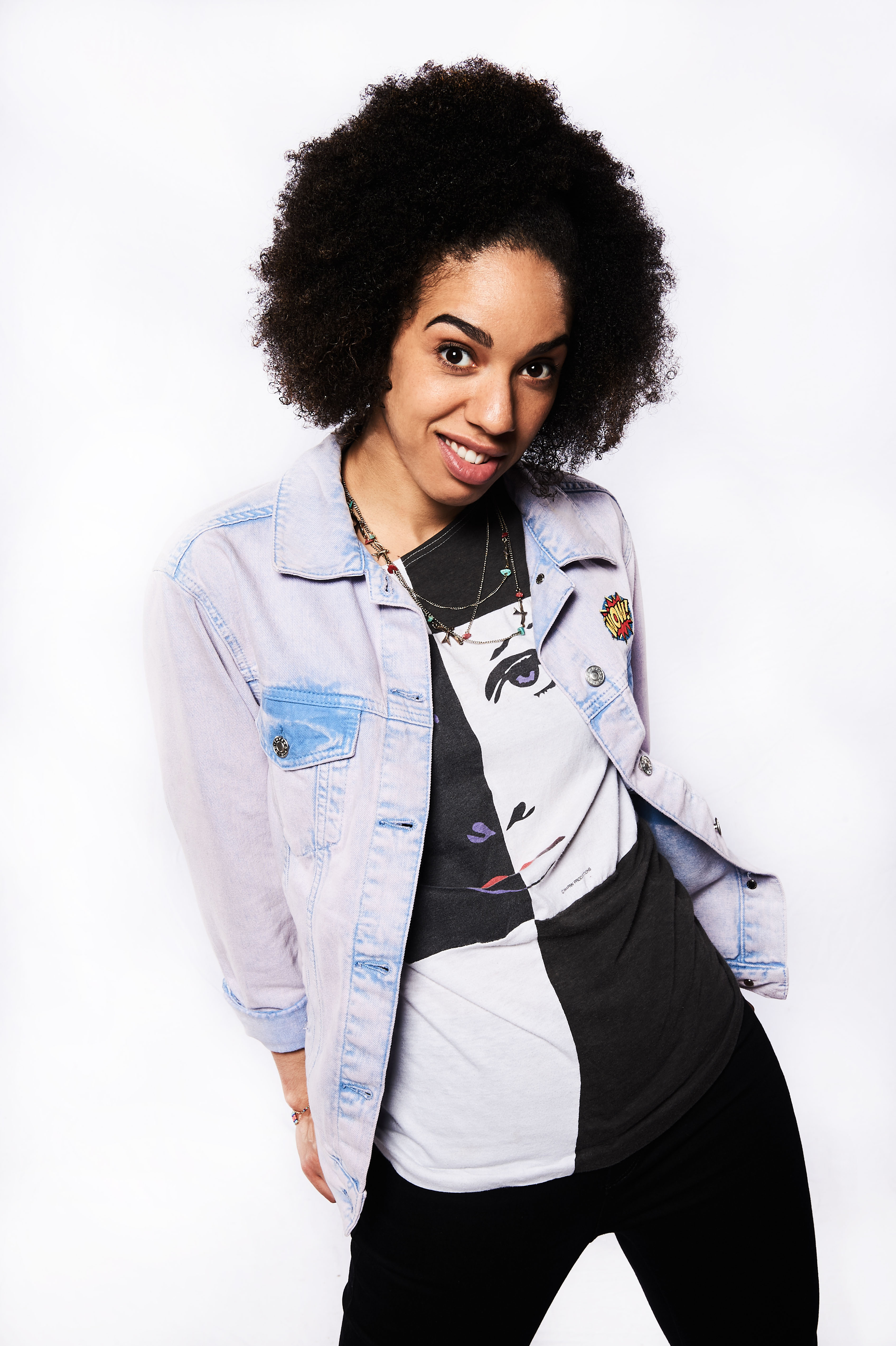 Doctor Who S10 - MEET PEARL MACKIE - THE DOCTOR'S NEW COMPANION Pearl Mackie - (C) BBC - Photographer: Ray Burmiston